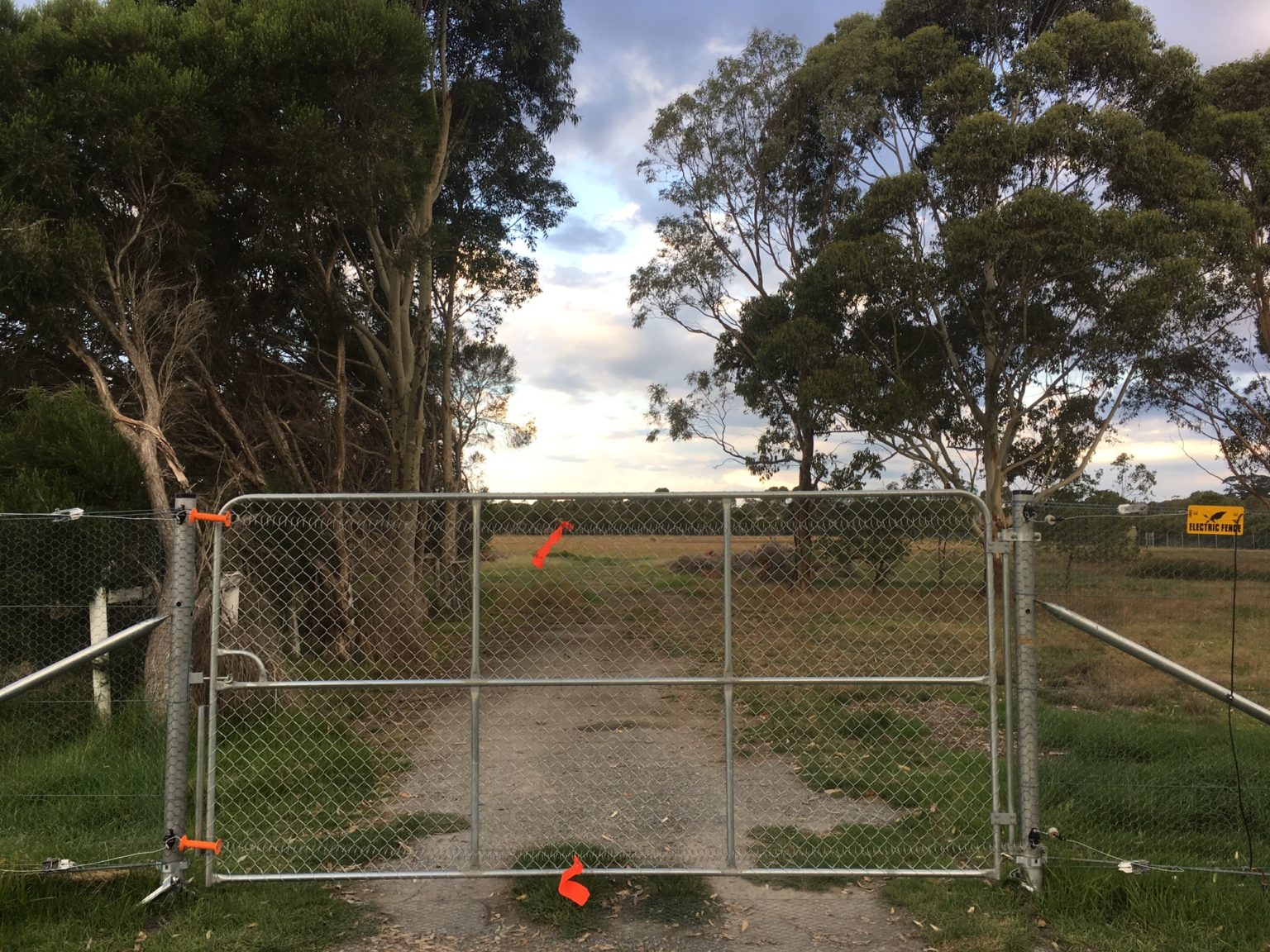 Our new fox proof fence! Heritage Farm