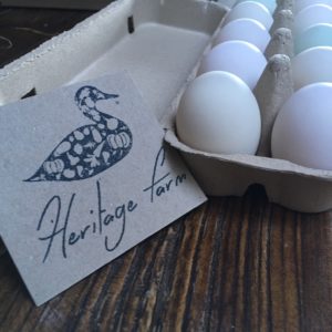 Heritage Farm duck eggs