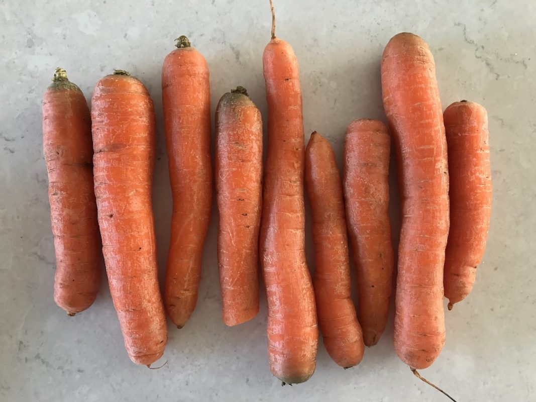 Carrot and cumin purée