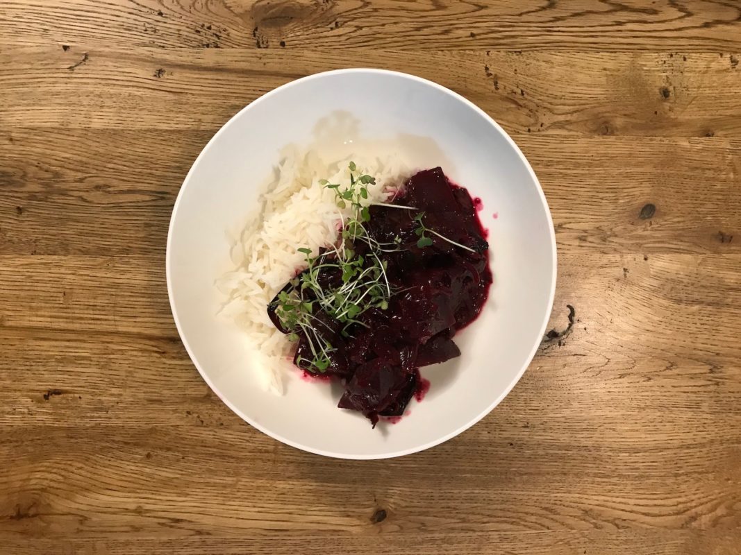 beetroot curry