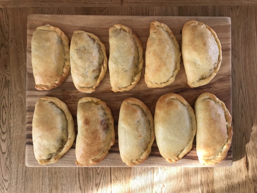 beef and vegetable pasties