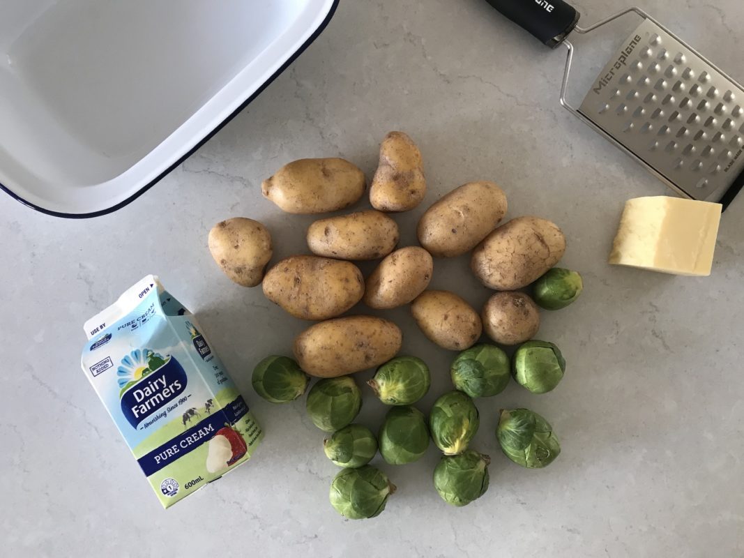 Potato sprout bake